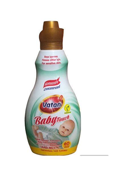 Vatan Baby Touch Bebek Kokulu Çamaşır Yumuşatıcı 1440ml 60 Yıkama