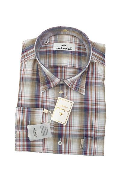 Mimka ÇİFT CEPLİ BABA GÖMLEĞİ UZUN KOL