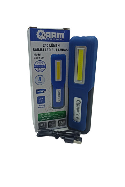 Arm Şarjlı Led Lamba 240 Lümen