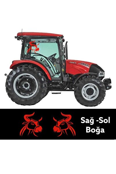 EYBA STİCKER Türk boğası traktör boğa sticker yan kapı case tümosan massey Er...