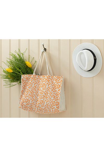 English Home Orange Calida Cotton Women's Bag