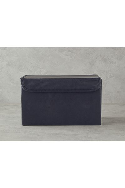 English Home Black Aluna Fabric Storage Box - 1