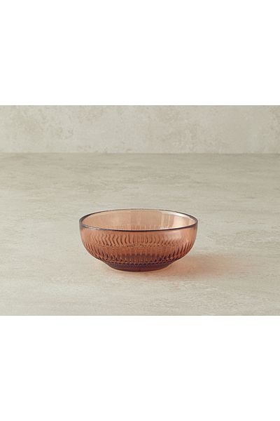 English Home Bergamo Brown Snack Glass