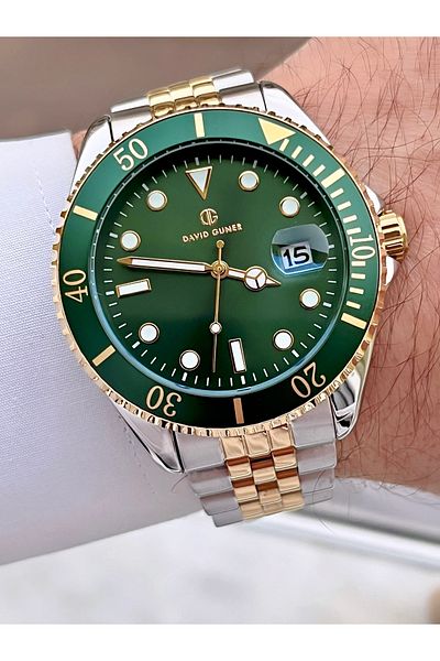 DAVID GUNER Men's Functional Wristwatch