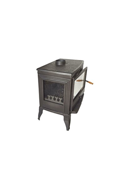 Kural Döküm Retro 3 Tarafı Camlı Döküm Şömine