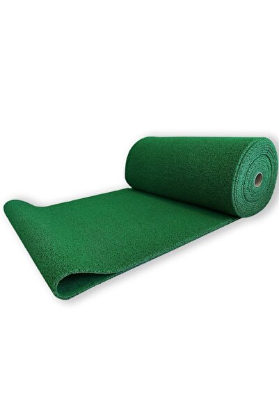 Ymc Curly Carpet Mat Runner Green 14 Mm Width: 100 Cm (1 METER)