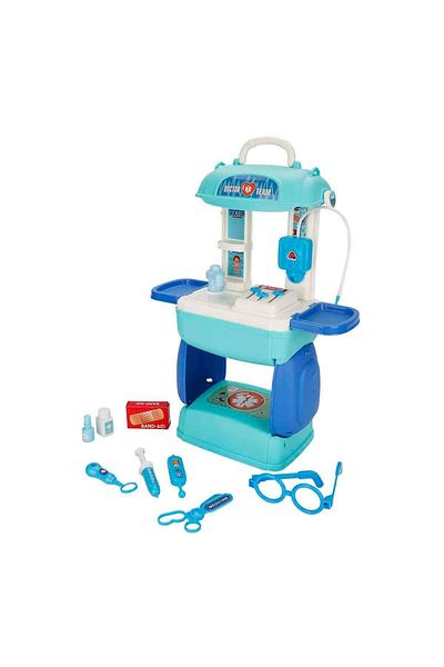 Rising Toys مجموعة لعب الطبيب مع حقيبة 23 قطعة