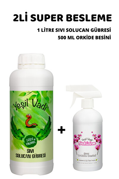 YEŞİLVADİ ORKİDE SPREYLİ ÜSTÜN BİTKİ BESLEME SETİ