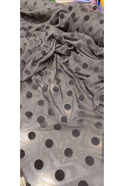 River Fabrics قطيع منقط على التول