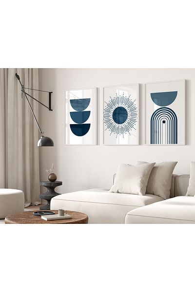TekTablo Set de pictură înrămată, modele de pictură pentru decorarea casei