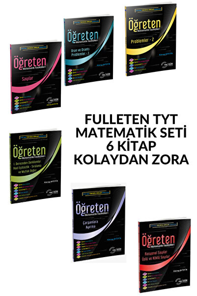 Gür Yayınları Tyt Matematik Set-6 Kitap-Kolaydan Zora