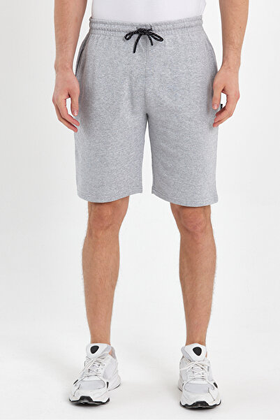 mmetalic Regular Fit Yanları Cepli Rahat Kesim Siyah-gri-antrasit 3'lü Erkek Şort