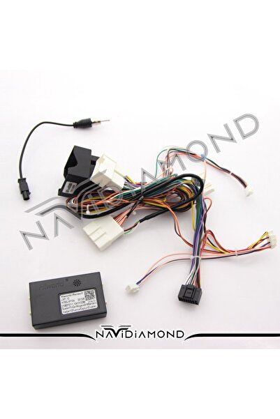 NAVİDİAMOND Navıdıamond Renault Megane 2 2004-2009 Android Teyp Çerçeve (9 İNCH) - Soket - Canbus