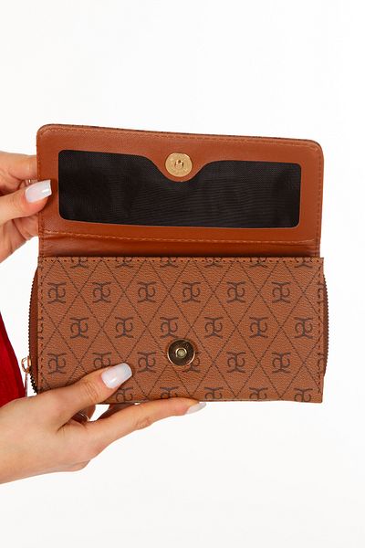 Newish Women's Water Resistant Vegan Leather Wallet with Card Holder and Paper Money Compartment Stylish Casual