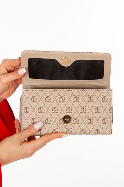 Newish Women's Water Resistant Vegan Leather Wallet with Card Holder and Paper Money Compartment Stylish