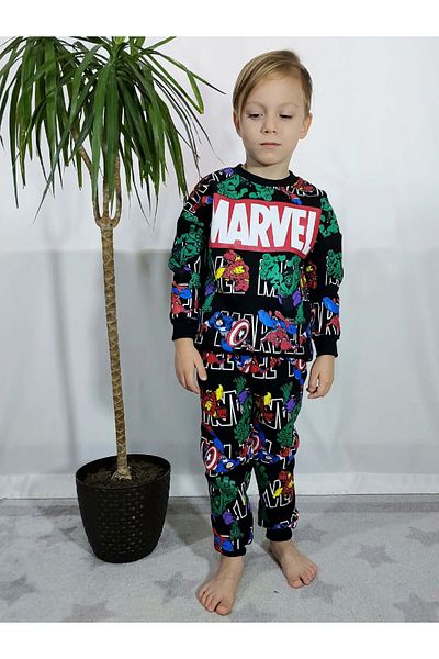 öykümgaleria Set de iarnă pentru băieți Marvel Bottom Top