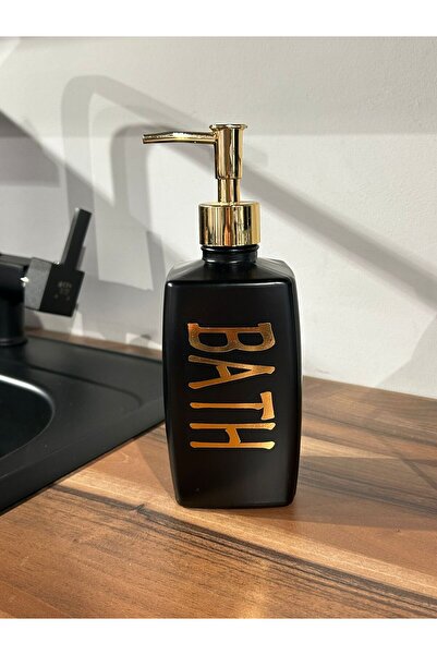 SİHİRLİ AYAKLAR Ceramic Soap Dish - Liquid, White, Black Green Metallic, Matte Color