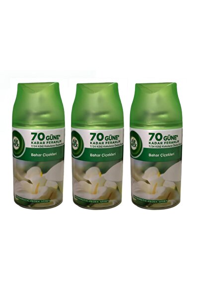 Air Wick AİR WICK YEDEK BAHAR ÇİÇEKLERİ 250ML X 3LÜ