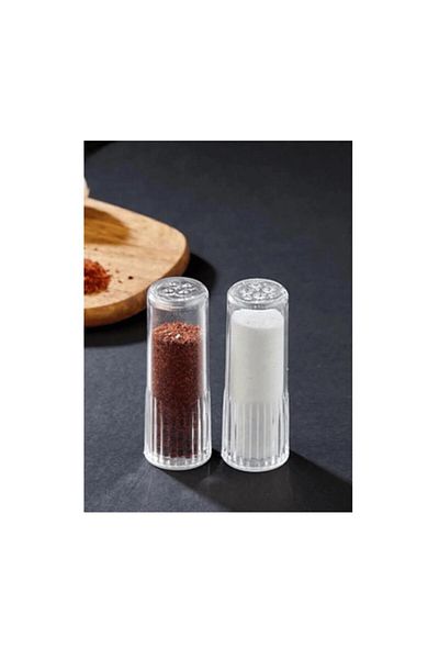 Gondol T.Concept Mica Crystal Salt and Pepper Shakers Transparent