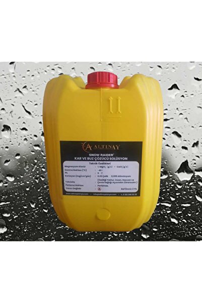 ALTINAY KİMYA KAR BUZ ÇÖZÜCÜ ÖNLEYİCİ SOLÜSYON ALTINAY KİMYA
