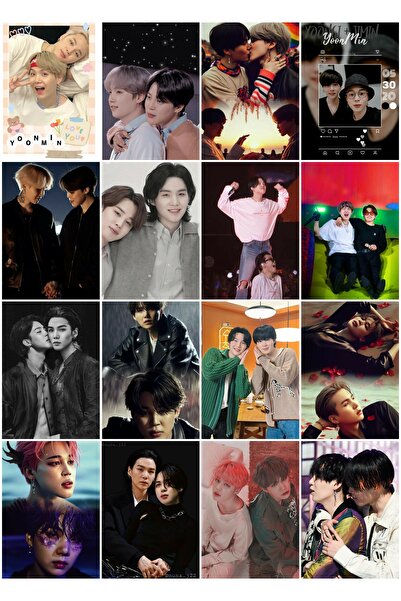 owl bag Kpop - Set de cărți foto de 16 pi cu design cu model Yoonmin