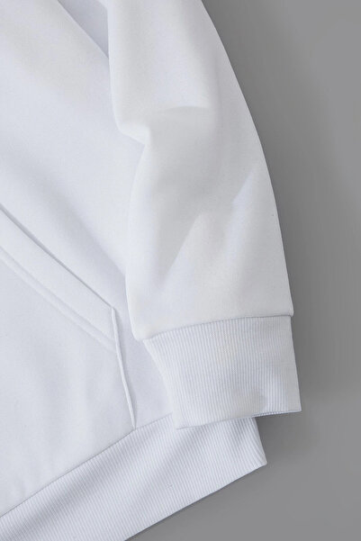 Jooy Company Φούτερ με κουκούλα με κουκούλα σε λευκή καρδιά