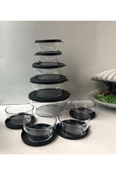 Tupperware Tuperware 4 LT, 2.4 LT, 1.35 LT ve 6 Adet 290 ML.