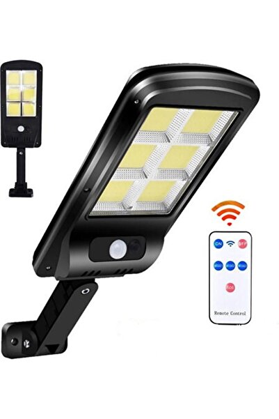 HediyeFilesi Solar LED Bahçe Sokak Lambası Hareket Sensörlü Kumandalı 3 Modlu...