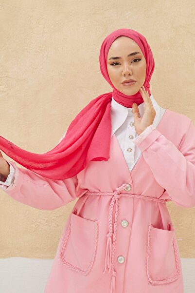 Silk Home Organik Jazz Şal 78003-84 Fuşya