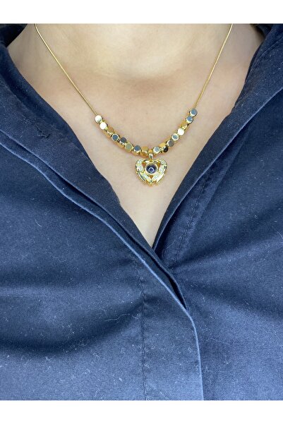 xesha Altın Kaplama Çelik Kolye Çok Şık 100 Dilde Seni Seviyorum Yazar 2 Yıl Garantili