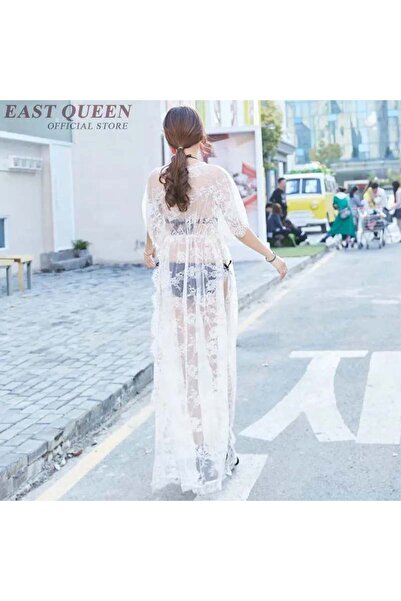 nuriçgiyim Клас довгий мереживний парео