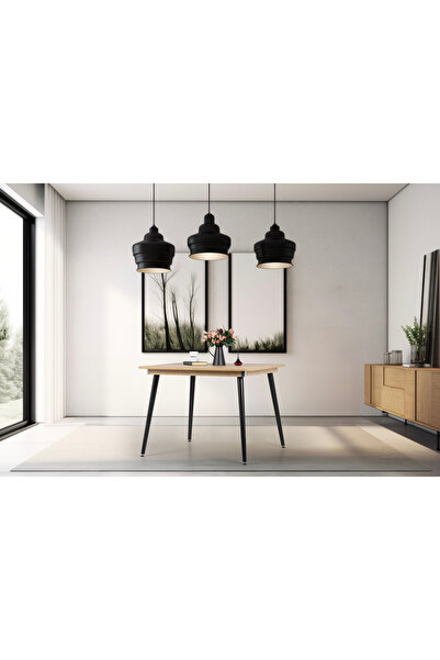 FLORADESİGN Bistro 90*90 Cm /kare Mutfak Masası /kare Yemek Masası /mutfak Masası (MEŞE)