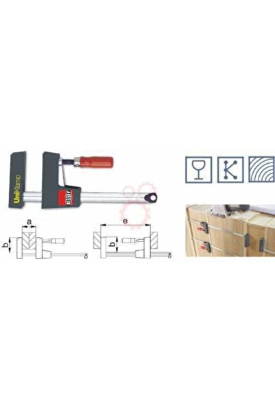 Bessey Uk30 Geniş Yüzeyli Universal Işkence (iç-dış)
