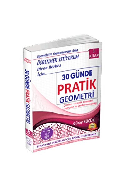 Gür Yayınları 30 Günde Pratik Geometri 3 Soru Bankası
