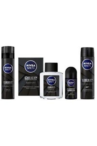 NIVEA Men Deep Dimension 4'lü Bakım Seti