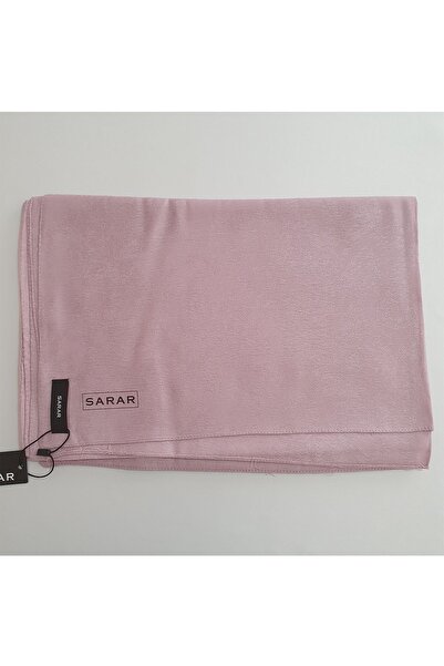 Sarar Kadın Pembe Düz Şal