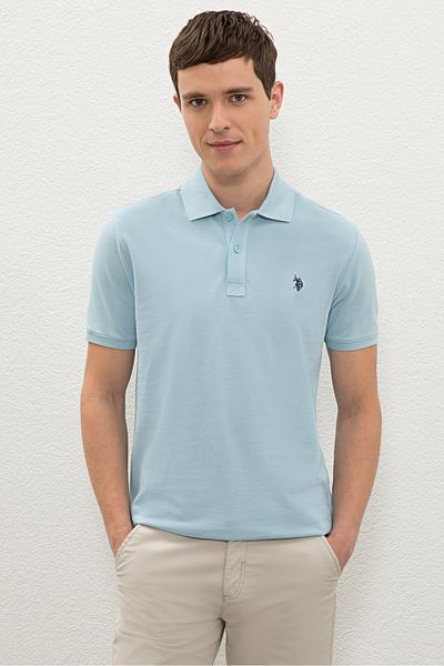 U.S. Polo Assn. Tricou albastru pentru bărbați