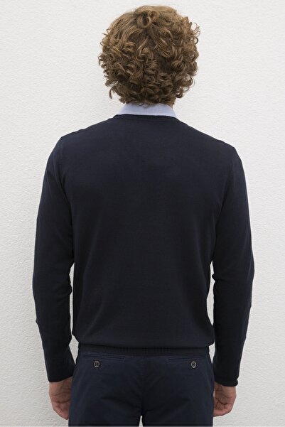 U.S. Polo Assn. Темно-синій чоловічий светр