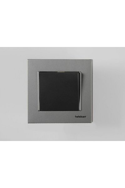 Netelsan Silver Matte Black Color Key 1 Piece / Silver Matte - Black