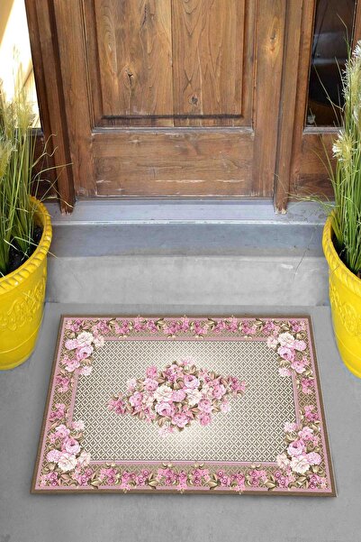 Evsebu Leylak Dekoratif Kapı Önü Paspası