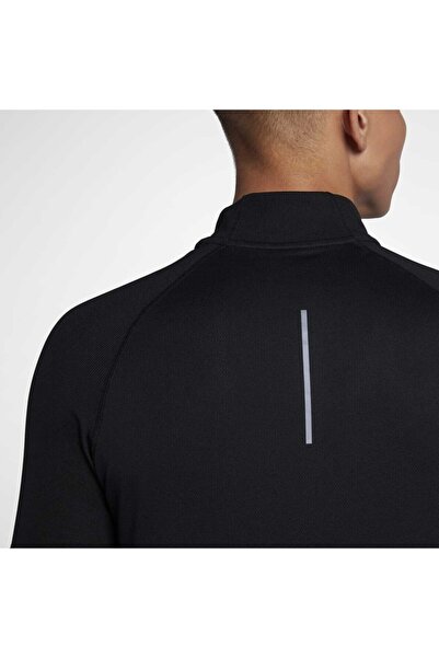 Nike Erkek Element Zip Running Top Sweatshirt Cd8273 010