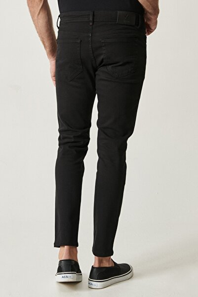 ALTINYILDIZ CLASSICS Erkek Siyah 360 Derece Her Yöne Esneyen Slim Fit Dar Kesim Pamuklu Esnek Rahat Pantolon