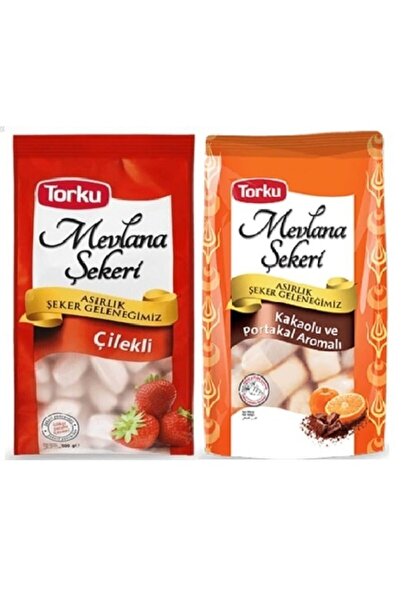 Torku Mevlana Şekeri 2 Adet 450 Gr (kakao-portakal/çilek)
