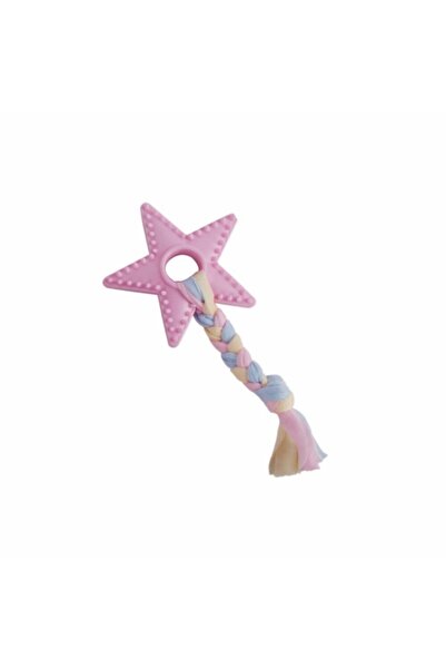 Mixpet Rope Knotted Rubber Star Dog Toy 9.2 cm