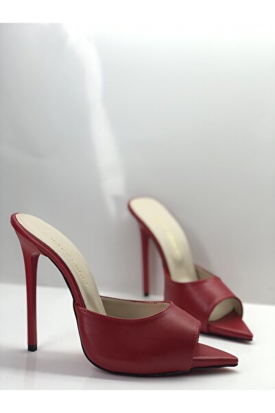 HAYYSHOES Kadın Astarlı Topuklu Terlik