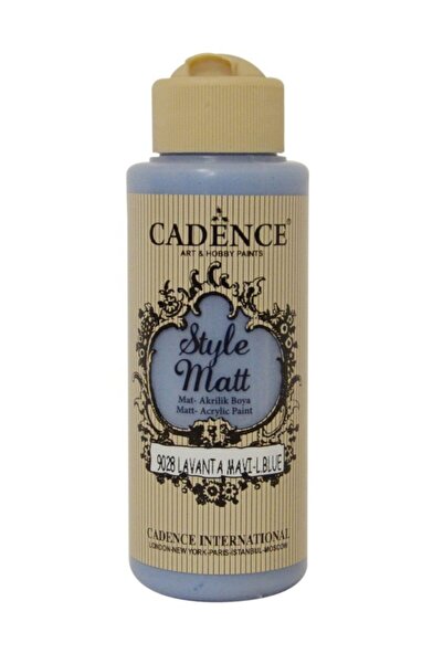 Cadence Lavanta Mavi Mat Akrilik Boya 120 ml S9028