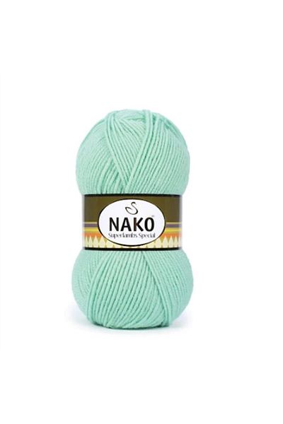 NAKO Σχοινί πλεξίματος Superlambs Green - 100 gr 3726