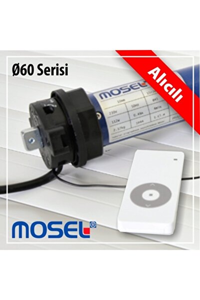 40 Nm Alıcılı Tüp Panjur/perde Motoru (ø60 Lık Boru Uyumlu)