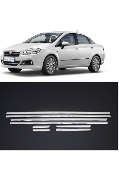 ctk Fiat Linea Krom Cam Çıtası 8 Prç. 2007 Üzeri
