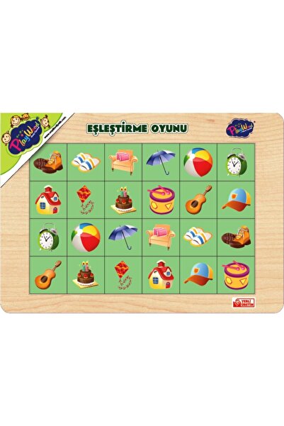 ONYIL OYUNCAK Ahşap Eşleştirme Oyunu